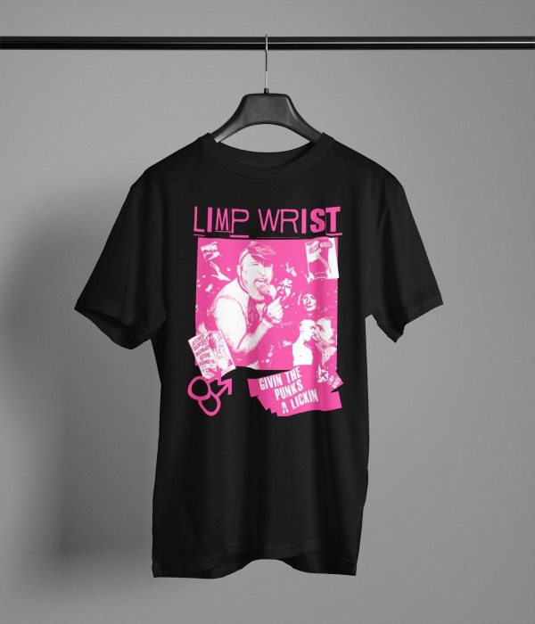 Limp Wrist Punk Rock Band Black T-shirt Best Gift For Fans – Apparel, Mug, Home Decor – Perfect Gift For Everyone