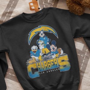 Los Angeles Chargers Disney Characters Swearshirt Best Fans Gifts – Apparel, Mug, Home Decor – Perfect Gift For Everyone