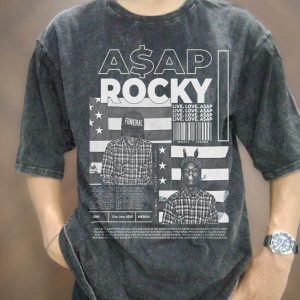 Love Live Asap Rocky Rapper Graphic T-shirt For Hip Hop Fans – Apparel, Mug, Home Decor – Perfect Gift For Everyone