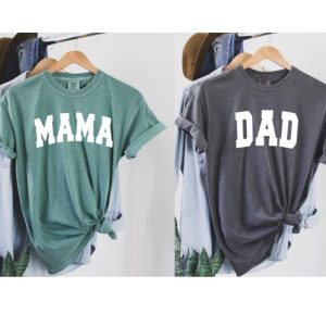 Mama Dad Couples Shirt – Pregnancy Reveal Tees – The Best Shirts For Dads In 2023 – Cool T-shirts