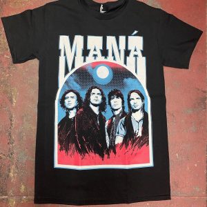 Mana Band Group Photo T-shirt For Rock Music Fans – Apparel, Mug, Home Decor – Perfect Gift For Everyone