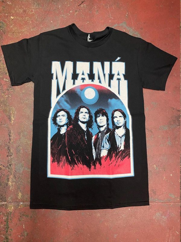 Mana Band Group Photo T-shirt For Rock Music Fans – Apparel, Mug, Home Decor – Perfect Gift For Everyone