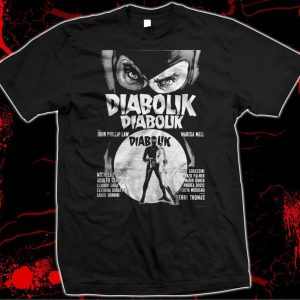 Mario Bava Film Danger Diabolik Movie Poster T-shirt Best Fans Gifts – Apparel, Mug, Home Decor – Perfect Gift For Everyone