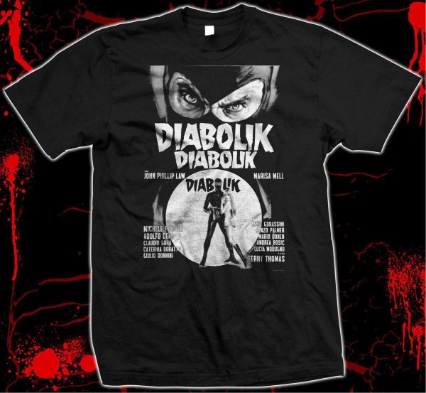 Mario Bava Film Danger Diabolik Movie Poster T-shirt Best Fans Gifts – Apparel, Mug, Home Decor – Perfect Gift For Everyone