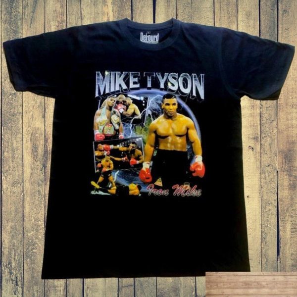 Mike Tyson Iron Mike Boxing Graphic T-shirt For Sports Fans – Apparel, Mug, Home Decor – Perfect Gift For Everyone