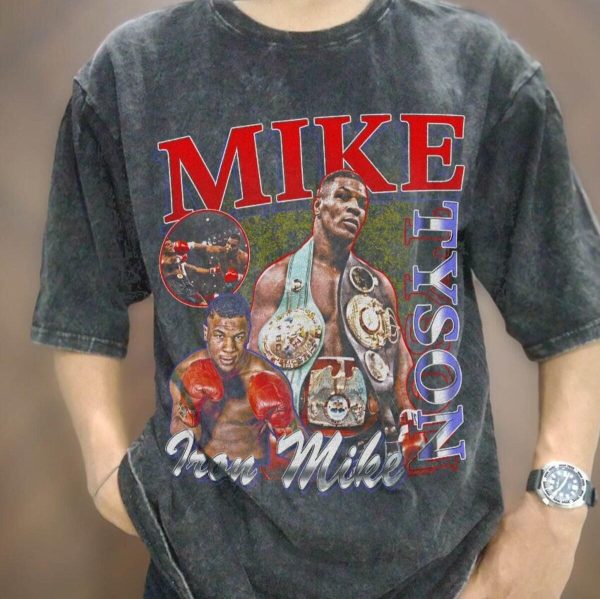 Mike Tyson Iron Mike Boxing Legend Graphic T-shirt For Sports Fans – Apparel, Mug, Home Decor – Perfect Gift For Everyone