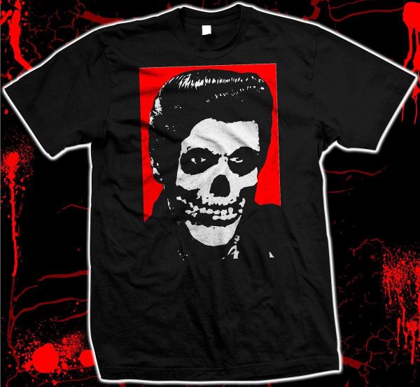 Misfits Rock Band Crimson Ghost Elvis Presley Graphic T-shirt – Apparel, Mug, Home Decor – Perfect Gift For Everyone