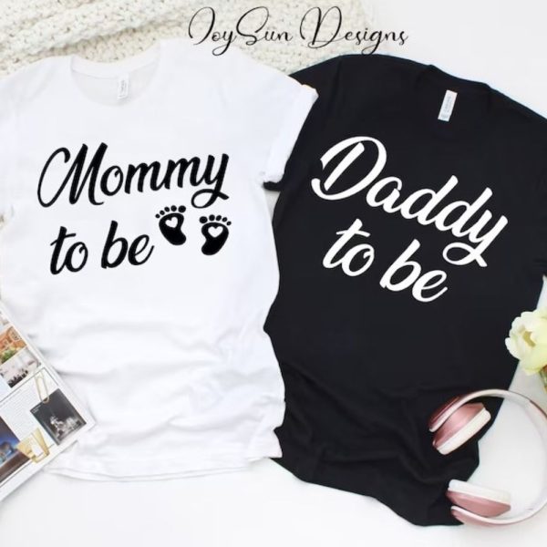 Mommy And Daddy To Be Shirts – The Best Shirts For Dads In 2023 – Cool T-shirts