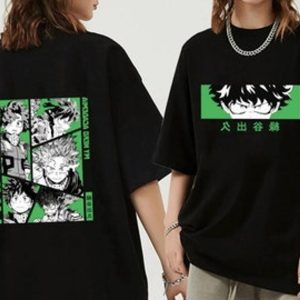 My Hero Academia Character Deku Graphic T-shirt For Anime Fans – Apparel, Mug, Home Decor – Perfect Gift For Everyone