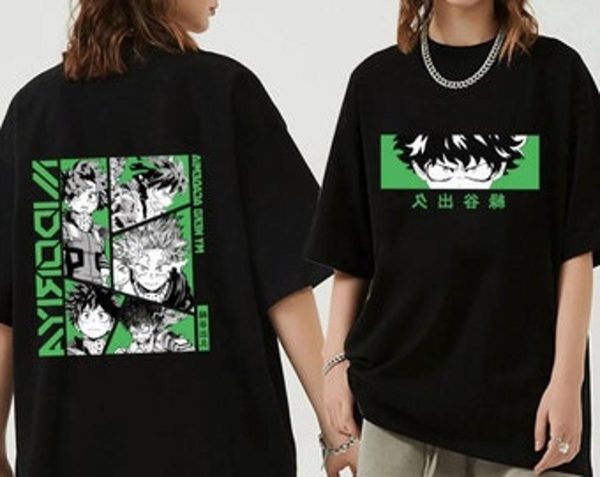 My Hero Academia Character Deku Graphic T-shirt For Anime Fans – Apparel, Mug, Home Decor – Perfect Gift For Everyone