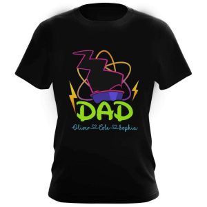 Personalized A Goofy Movie Powerline Dad And Daughter Shirt The Best Shirts For Dads In 2023 Cool T shirts 3