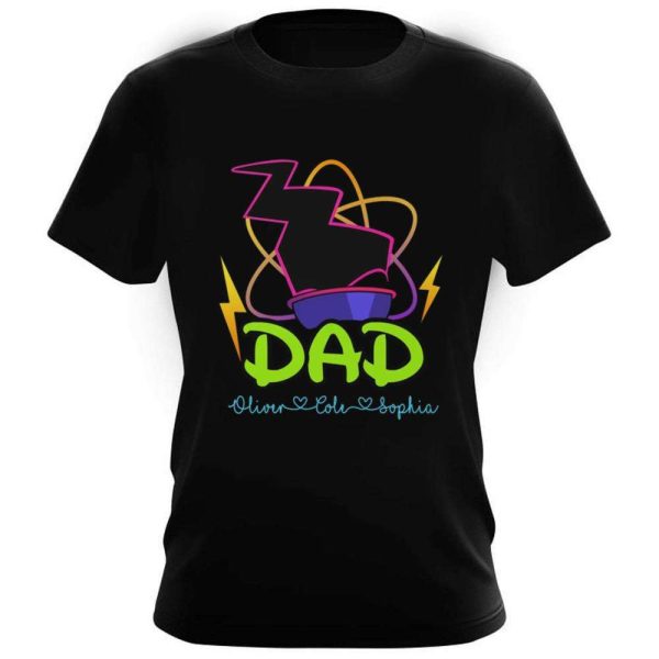 Personalized A Goofy Movie Powerline Dad And Daughter Shirt – The Best Shirts For Dads In 2023 – Cool T-shirts