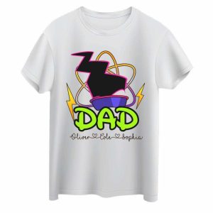 Personalized A Goofy Movie Powerline Disney Dad And Daughter Shirt – The Best Shirts For Dads In 2023 – Cool T-shirts