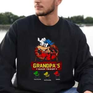 Personalized Grandpa’s Goof Troop Funny Disney Shirts For Dads – The Best Shirts For Dads In 2023 – Cool T-shirts