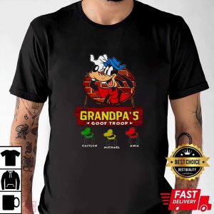 Personalized Grandpas Goof Troop Funny Disney Shirts For Dads The Best Shirts For Dads In 2023 Cool T shirts 4