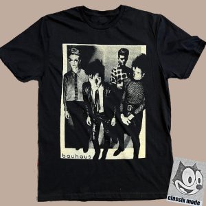 Post-punk Band Bauhaus Group Photo T-shirt Best Gifts For Fans – Apparel, Mug, Home Decor – Perfect Gift For Everyone