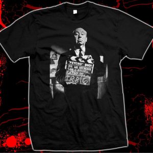 Psycho Horror Film Alfred Hitchcock Graphic T-shirt For Movie Fans – Apparel, Mug, Home Decor – Perfect Gift For Everyone