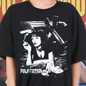 Pulp Fiction Quentin Tarantino Movie Graphic T-shirt – Apparel, Mug, Home Decor – Perfect Gift For Everyone