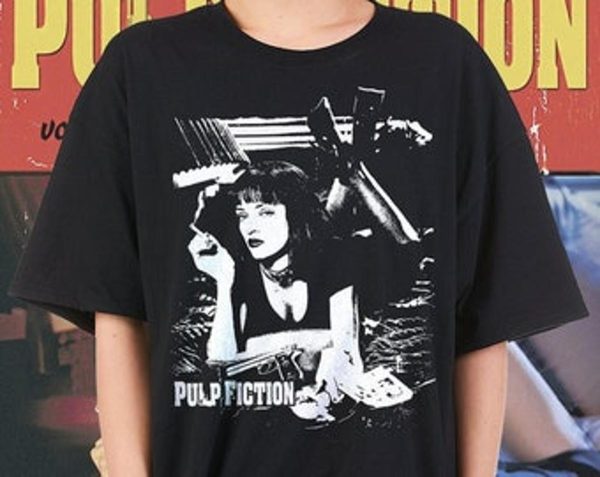 Pulp Fiction Quentin Tarantino Movie Graphic T-shirt – Apparel, Mug, Home Decor – Perfect Gift For Everyone