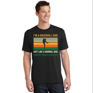 Retro Softball Dad Gift T Shirt With A Touch Of Humor The Best Shirts For Dads In 2023 Cool T shirts 2
