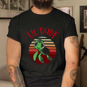 Retro The Turtle Lil Dude Disney Pixar Finding Nemo Dad Shirt – The Best Shirts For Dads In 2023 – Cool T-shirts