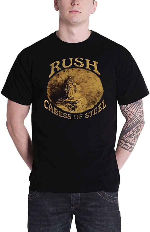 Rush Caress Of Steel Band Logo Shirt – Apparel, Mug, Home Decor – Perfect Gift For Everyone