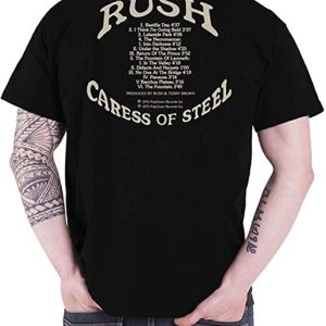 Rush Caress Of Steel Band Logo Shirt – Apparel, Mug, Home Decor – Perfect Gift For Everyone