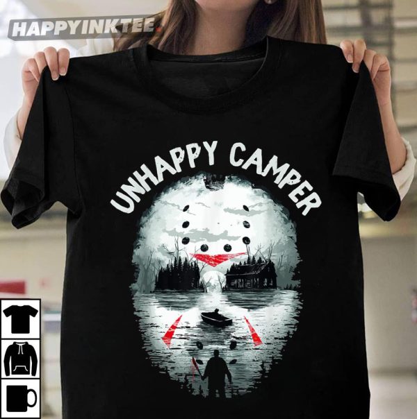 Scary Halloween Camping T-Shirt – Apparel, Mug, Home Decor – Perfect Gift For Everyone