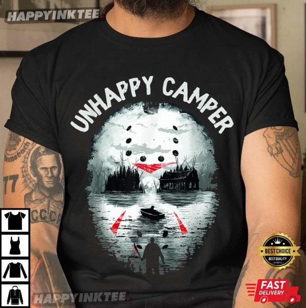 Scary Halloween Camping T-Shirt – Apparel, Mug, Home Decor – Perfect Gift For Everyone