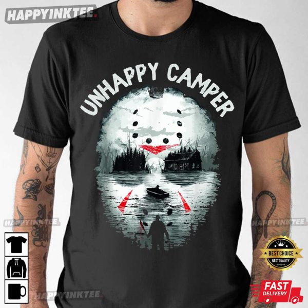 Scary Halloween Camping T-Shirt – Apparel, Mug, Home Decor – Perfect Gift For Everyone