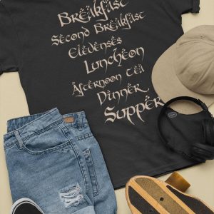 Second Breakfast Tolkien Shirt – Apparel, Mug, Home Decor – Perfect Gift For Everyone