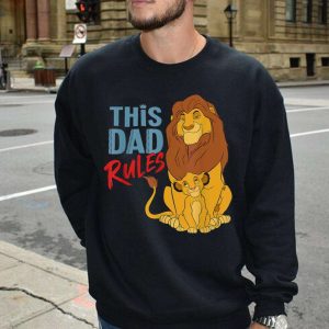 Simba And Mufasa This Dad Rules Disney Dad Shirt The Best Shirts For Dads In 2023 Cool T shirts 4