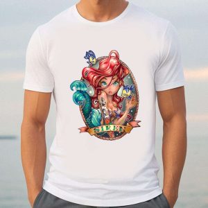 Siren Ariel Little Mermaid Mom And Dad Disney Shirts – The Best Shirts For Dads In 2023 – Cool T-shirts