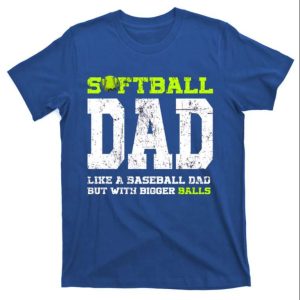 Softball Dad Pitcher Funny Distressed Cute Gift Shirt – The Best Shirts For Dads In 2023 – Cool T-shirts