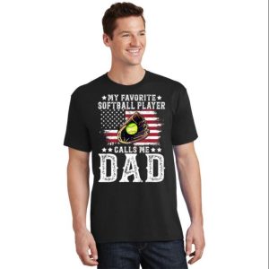 Softball Player Calls Me Dad Classic Tee Shirt – The Best Shirts For Dads In 2023 – Cool T-shirts