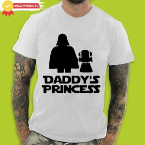 Star Wards Daddy Princess Darth Vader T-Shirt – The Best Shirts For Dads In 2023 – Cool T-shirts