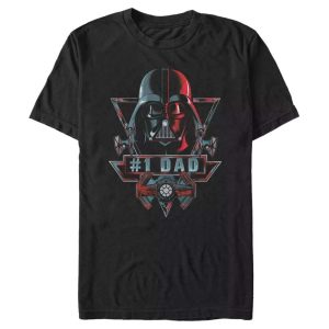 Star Wars Darth Vader No 1 Dad – Father Son Star Wars Shirts – The Best Shirts For Dads In 2023 – Cool T-shirts