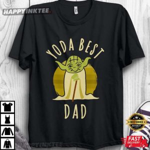 Star Wars Yoda Best Dad Cartoon Yoda T-Shirt – Apparel, Mug, Home Decor – Perfect Gift For Everyone