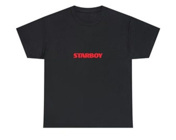 Starboy The Weeknd Text T-shirt Gift For Fans – Apparel, Mug, Home Decor – Perfect Gift For Everyone