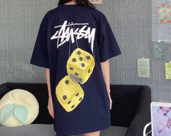 Stussy Dice Shirt Streetwear Style Black T-shirt Fan Gifts – Apparel, Mug, Home Decor – Perfect Gift For Everyone