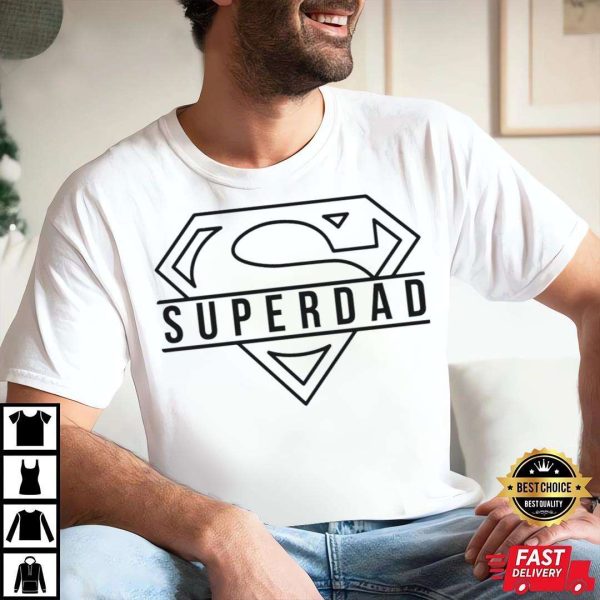 Super Dad Logo – Funny Disney Shirts For Dads – The Best Shirts For Dads In 2023 – Cool T-shirts