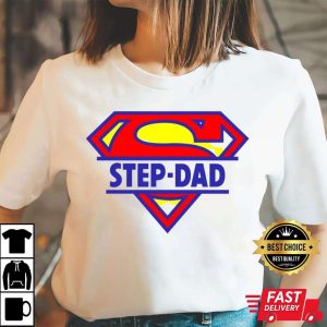 Super Hero Step Dad Logo Funny Dad Disney Shirts The Best Shirts For Dads In 2023 Cool T shirts 2