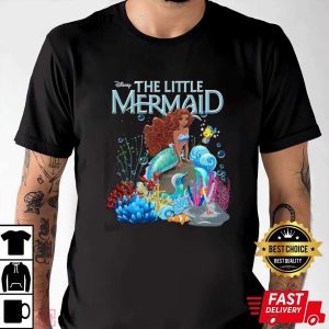 The Black Little Mermaid Funny Mom And Dad Disney Shirts The Best Shirts For Dads In 2023 Cool T shirts 1