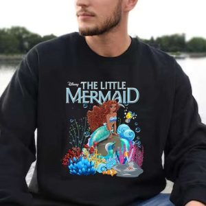 The Black Little Mermaid Funny Mom And Dad Disney Shirts The Best Shirts For Dads In 2023 Cool T shirts 3
