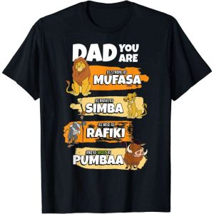 The Lion King Disney Funny T-Shirt For Dad – The Best Shirts For Dads In 2023 – Cool T-shirts