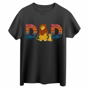 The Lion King Mufasa Dad And Simba Disney Dad Shirt – The Best Shirts For Dads In 2023 – Cool T-shirts