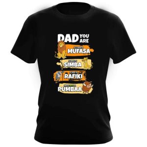 The Lion King Mufasa Dad You Are Word Stack Funny Dad Disney Shirts The Best Shirts For Dads In 2023 Cool T shirts 3