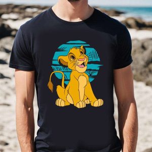 The Lion King Simba Happy Blue Moon Disney Dad Shirt The Best Shirts For Dads In 2023 Cool T shirts 1