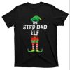 The Step Dad Elf T-Shirt – The Best Shirts For Dads In 2023 – Cool T-shirts