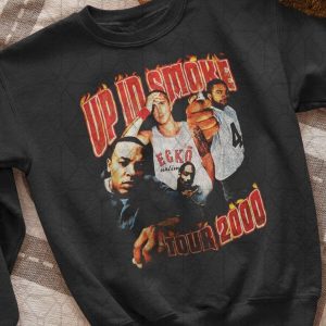 Up In Smoke Tour Vintage Black Shirt Snoop Dogg Eminem Dr Dre Shirt – Apparel, Mug, Home Decor – Perfect Gift For Everyone